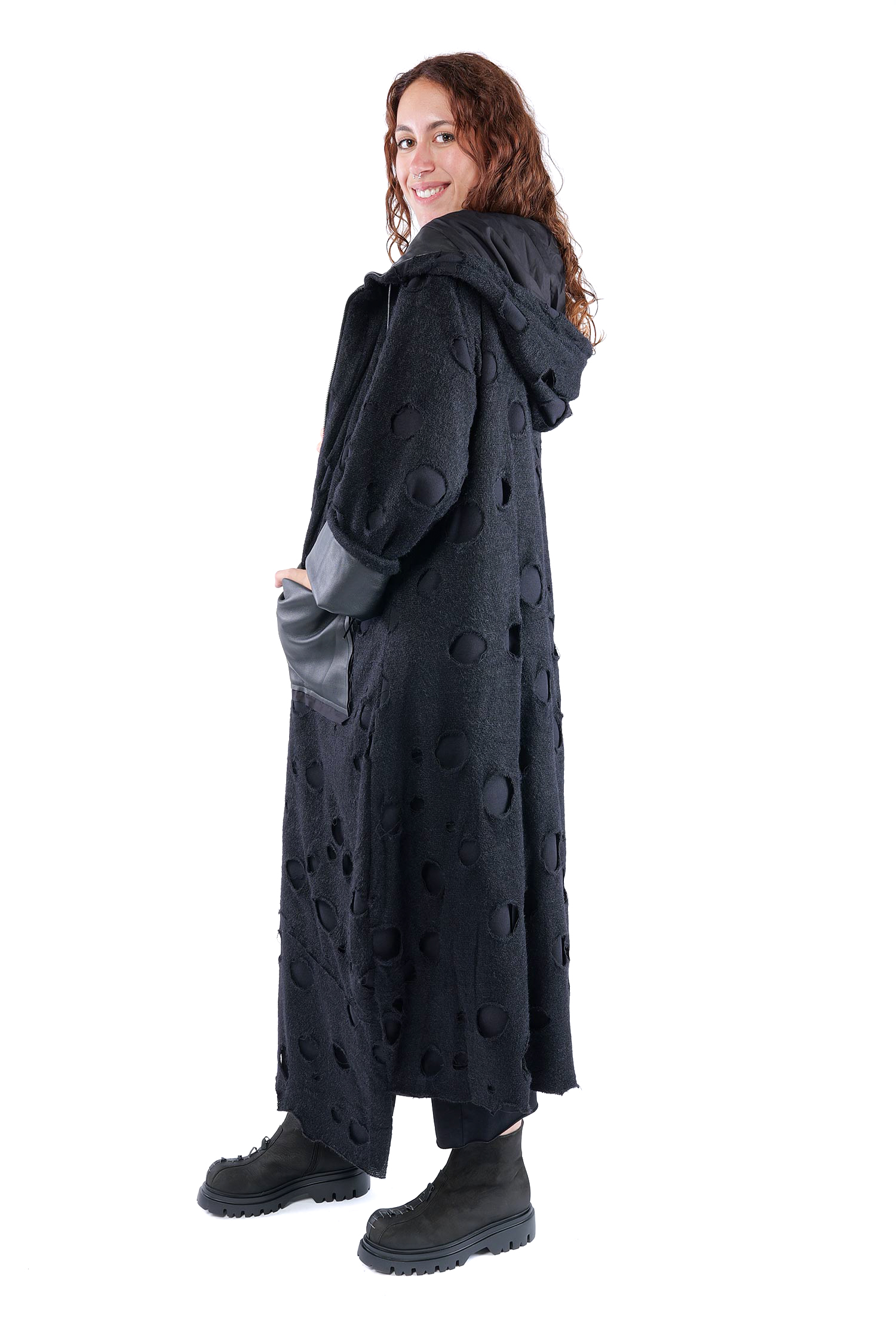 Unique coat - black - J.Azira
