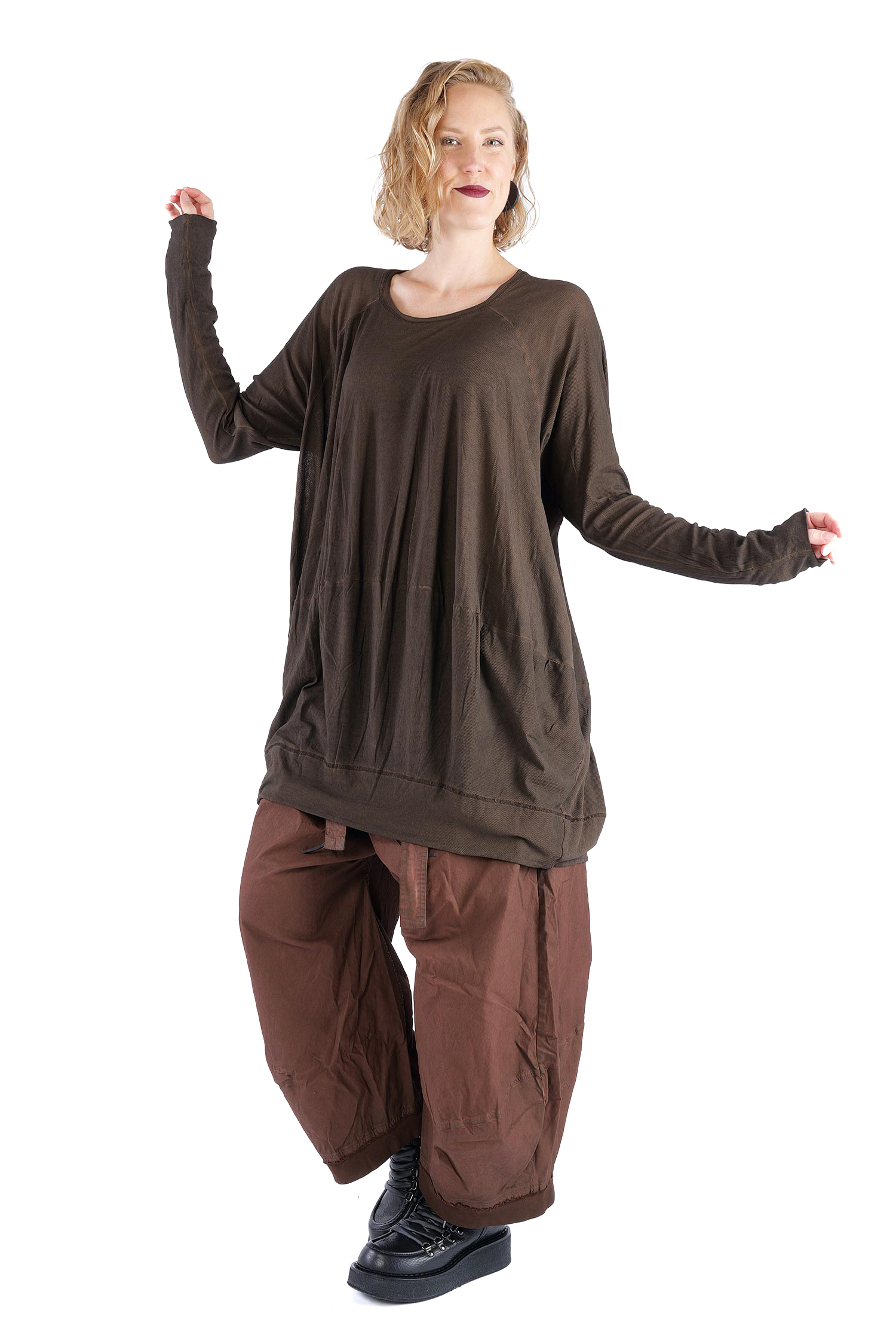 Oversize Tunika - Umbra cloud - 2261140515