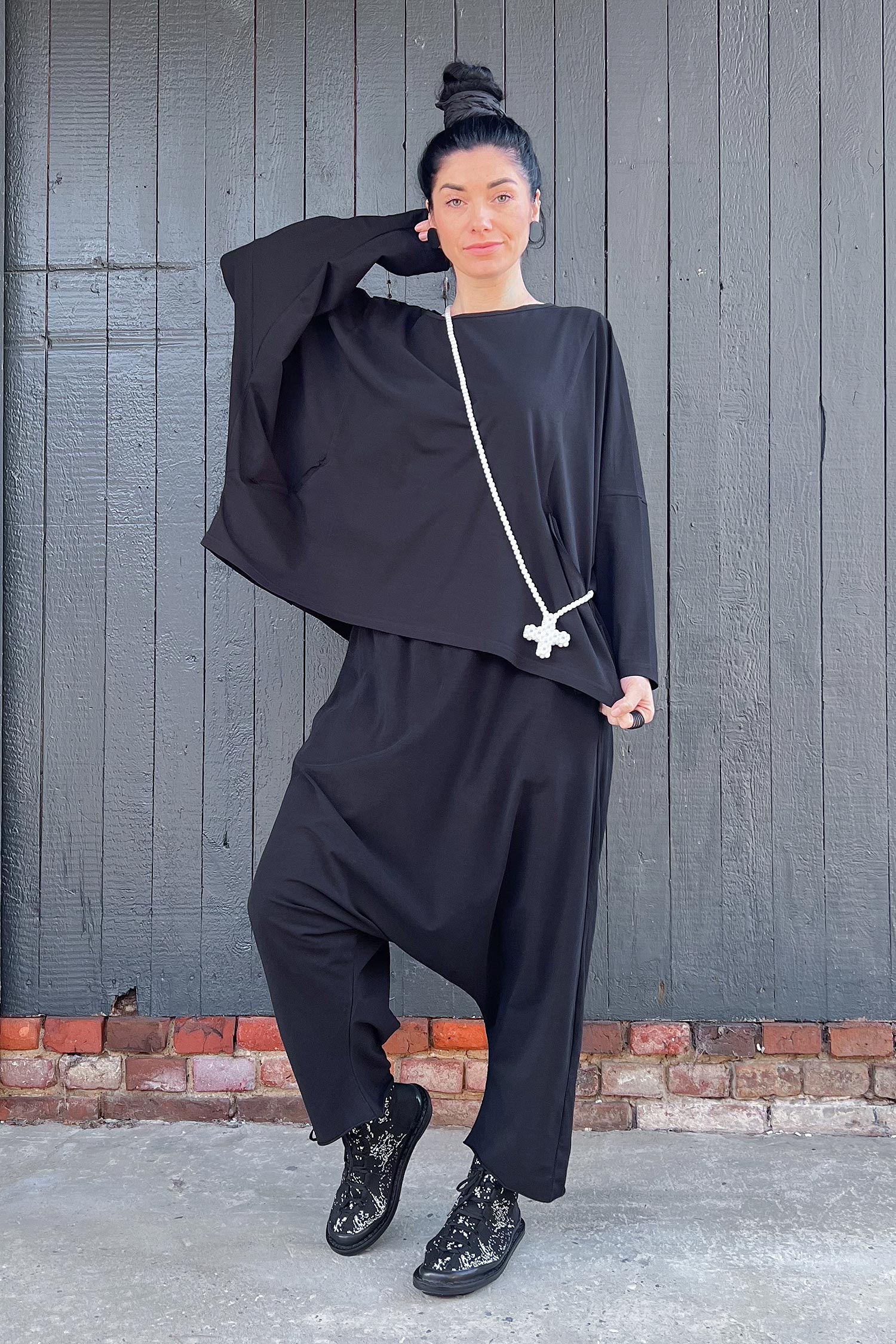 Jersey Pullover - Schwarz - 26.1-KHJ120