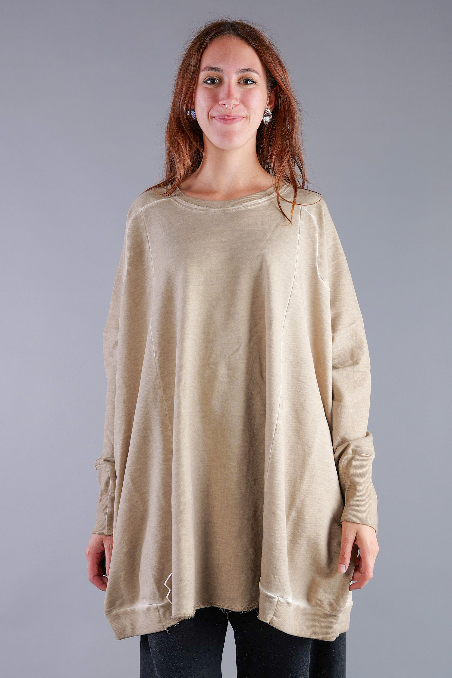 Oversize Sweatpullover - Desert - 2139