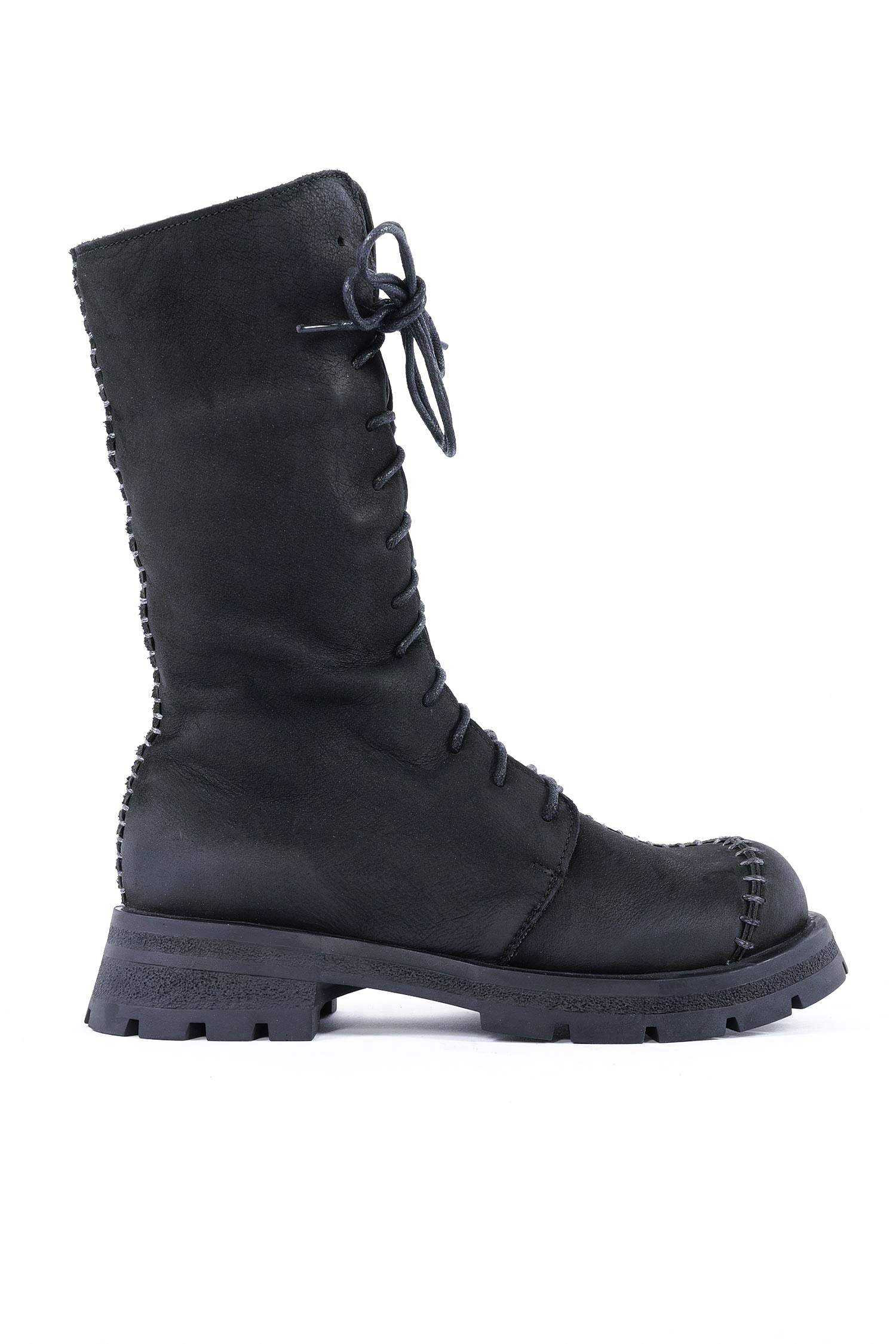 Leder Stiefel - Schwarz - Eyre