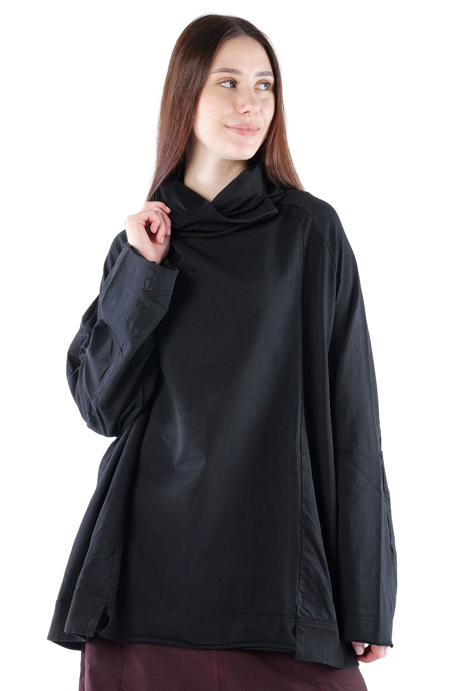 Oversized sweat pullover - Black - 2261280505