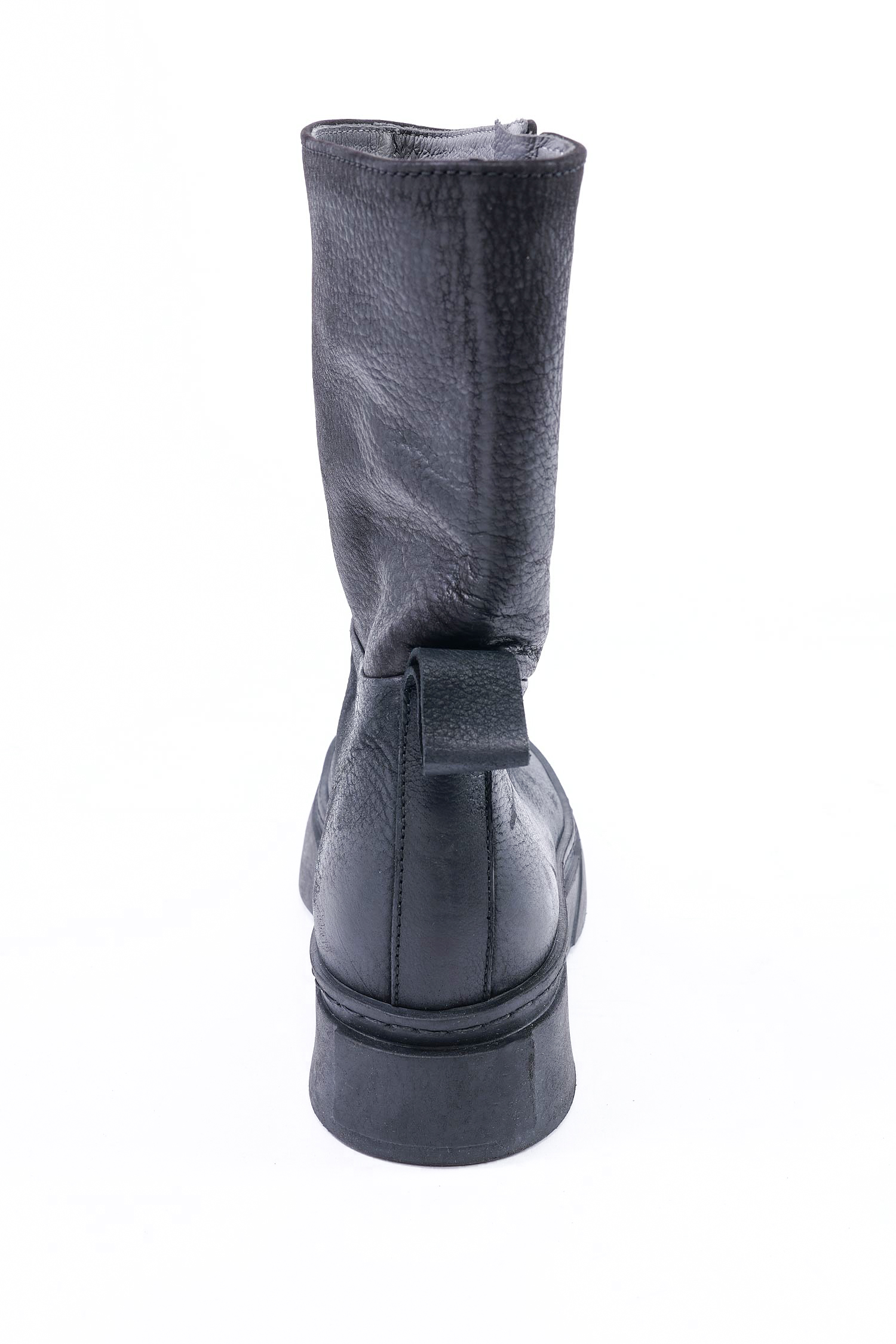 Leather boots - black - 6430