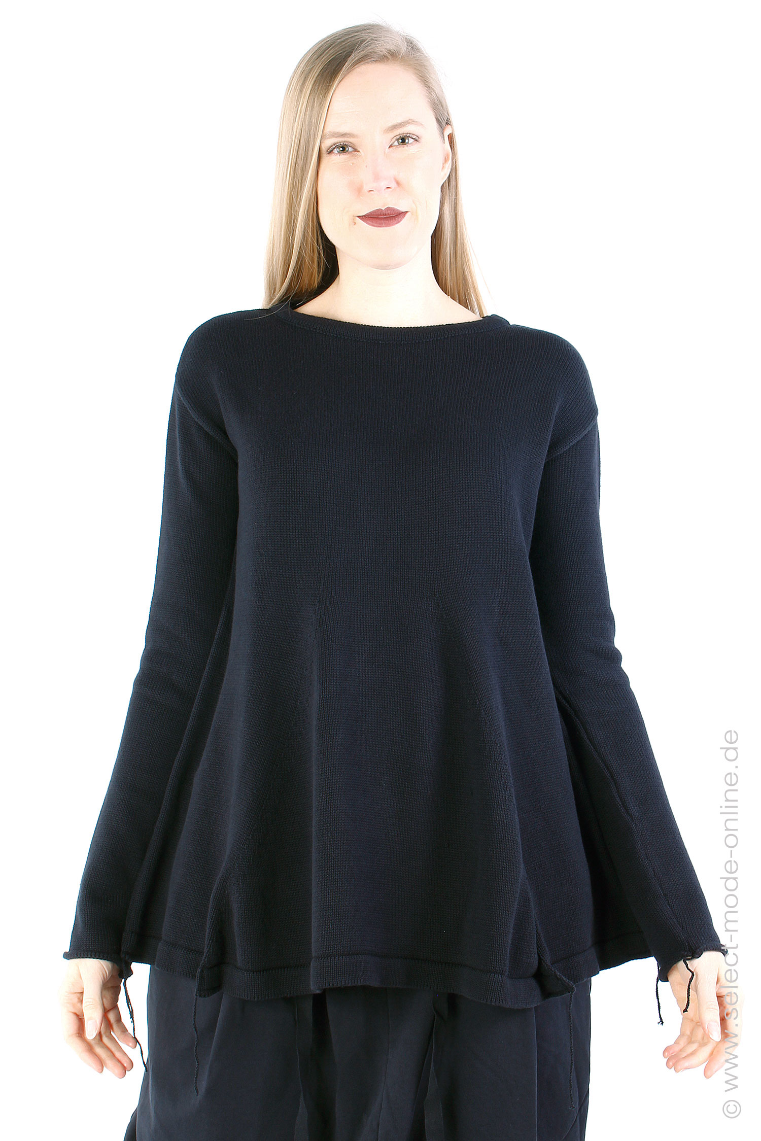 Knit pullover - Black - 2055