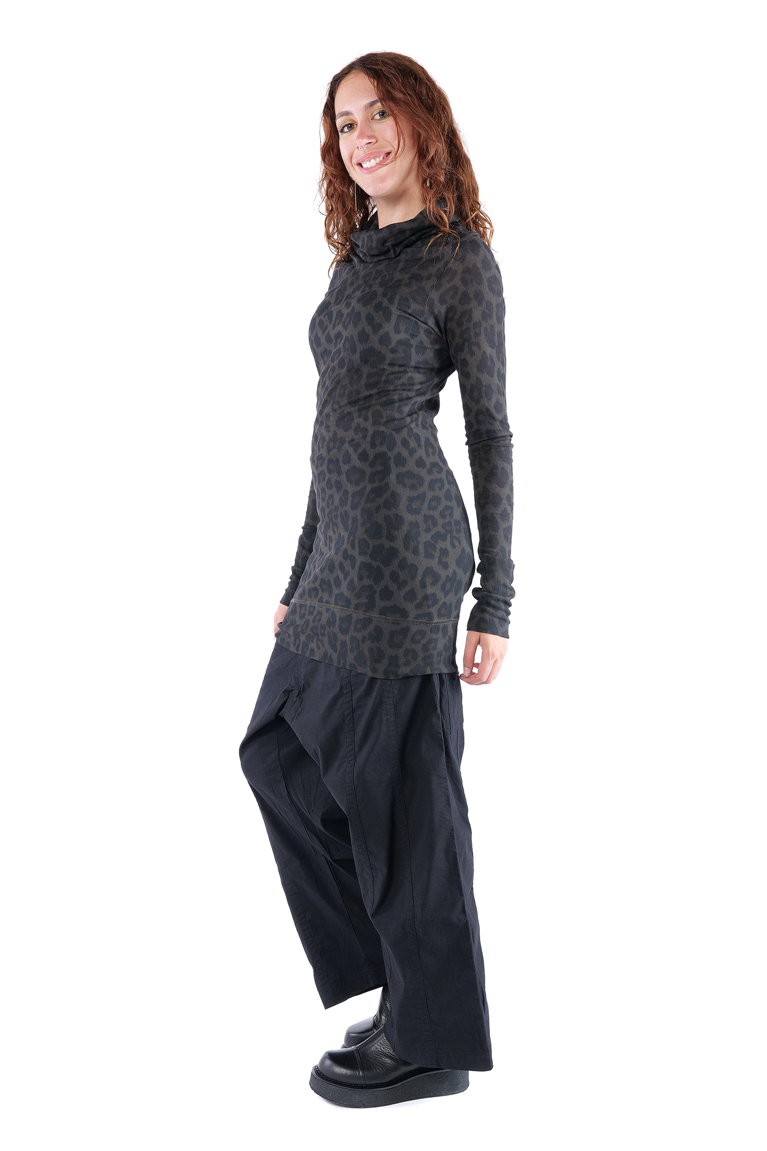 Rippjersey Longsleeve - Leo black cloud - 2261140504