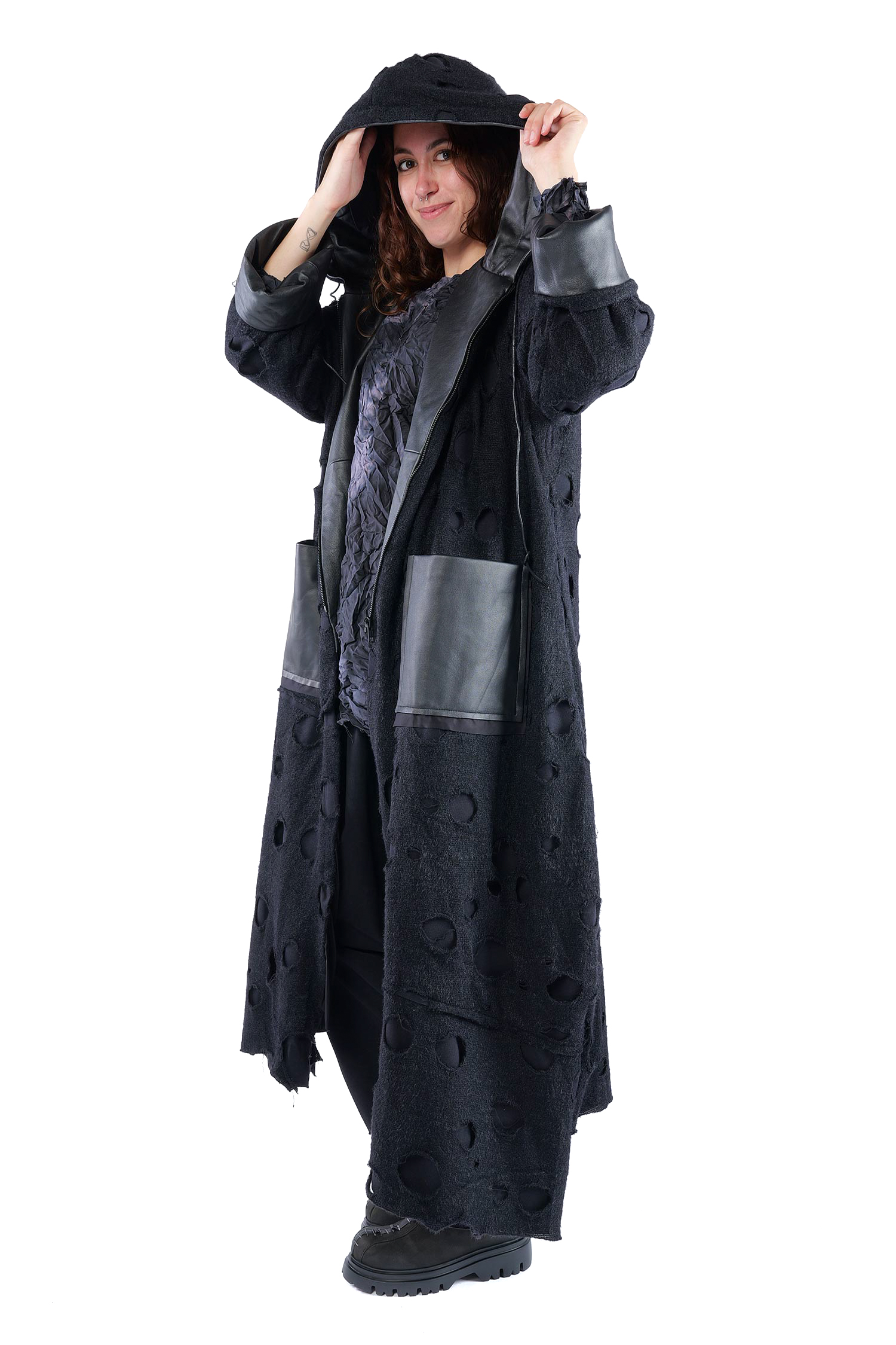 Unique coat - black - J.Azira