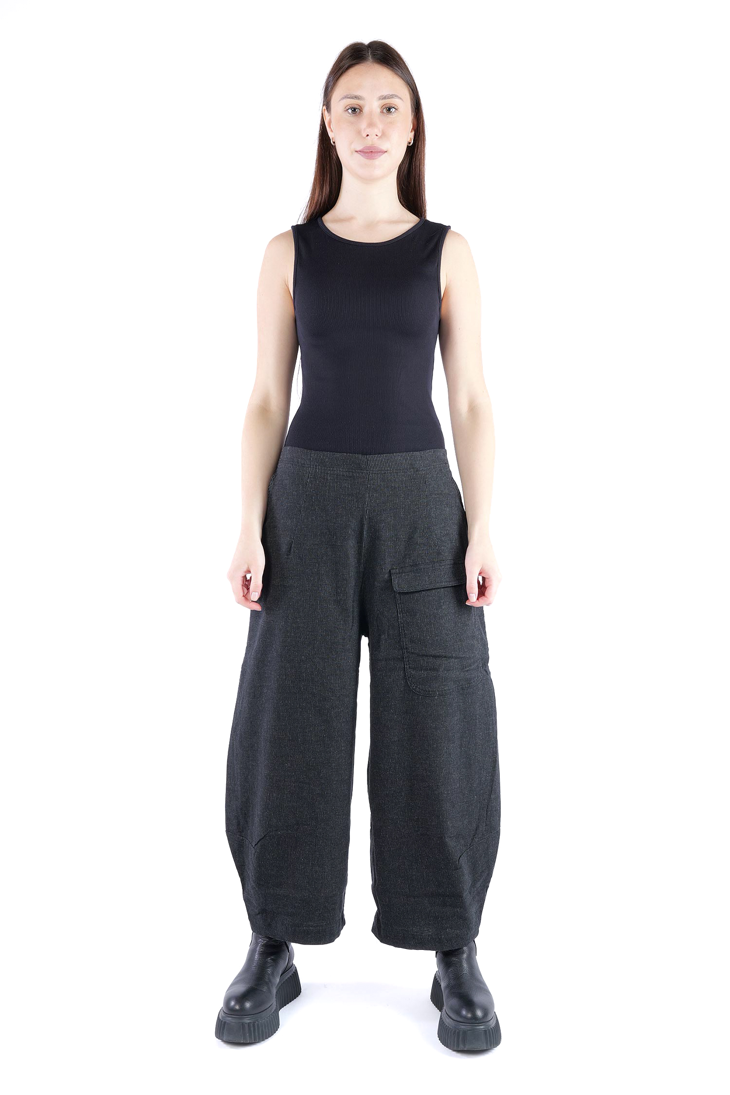 Nadelstreifen Hose - Black stripe - 2263410102