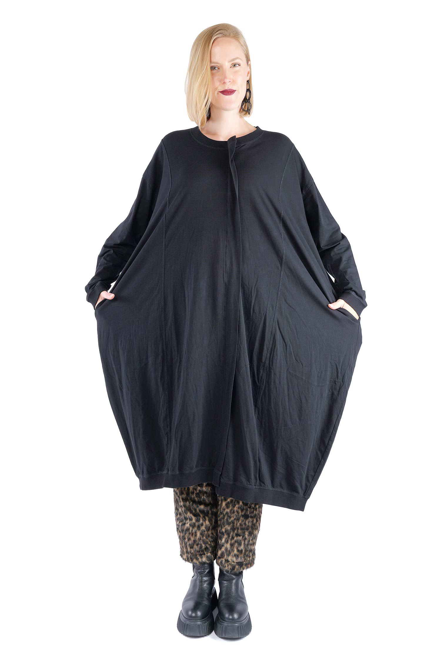 Jersey dress - Black - 2263260907
