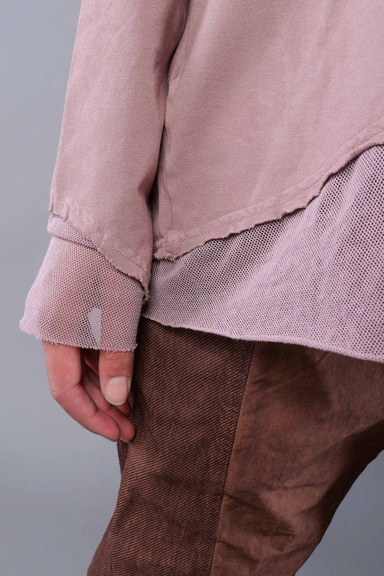 Shirt mit Tüll - Crystal - 2263510502