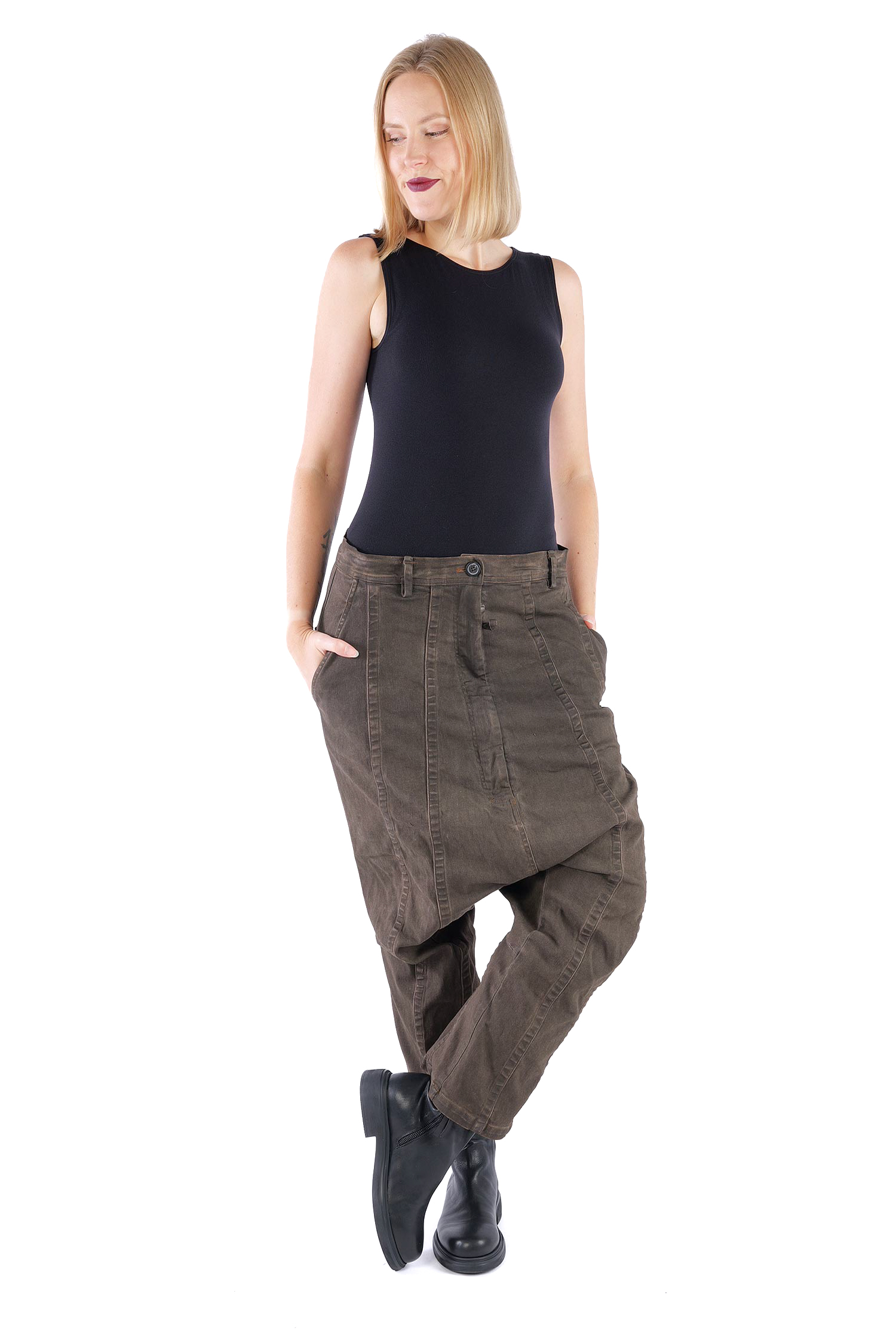 Hose mit tiefem Schritt - Umbra cloud - 2261040107