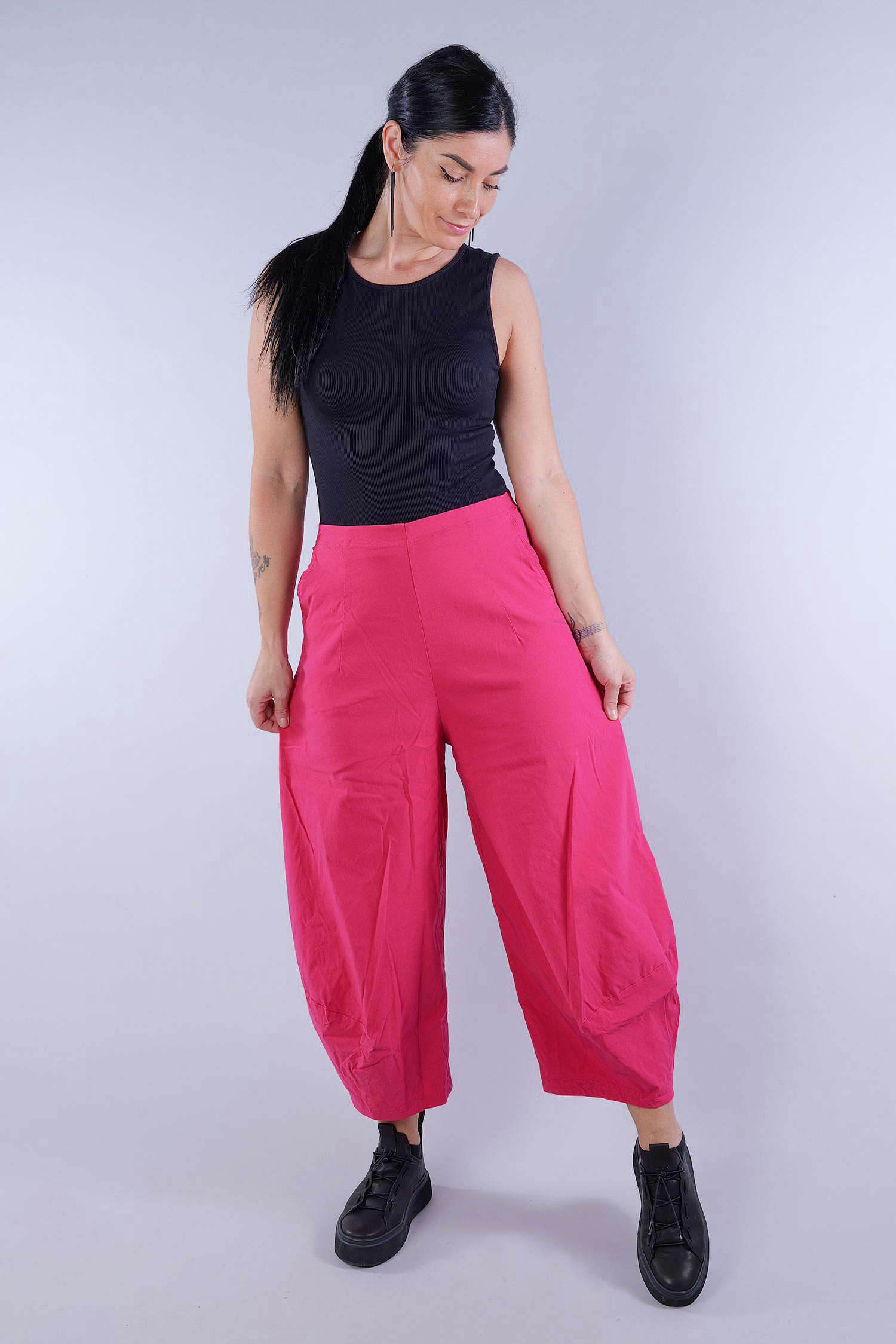 Tulpige Stretchhose - Lotus - 2253440156