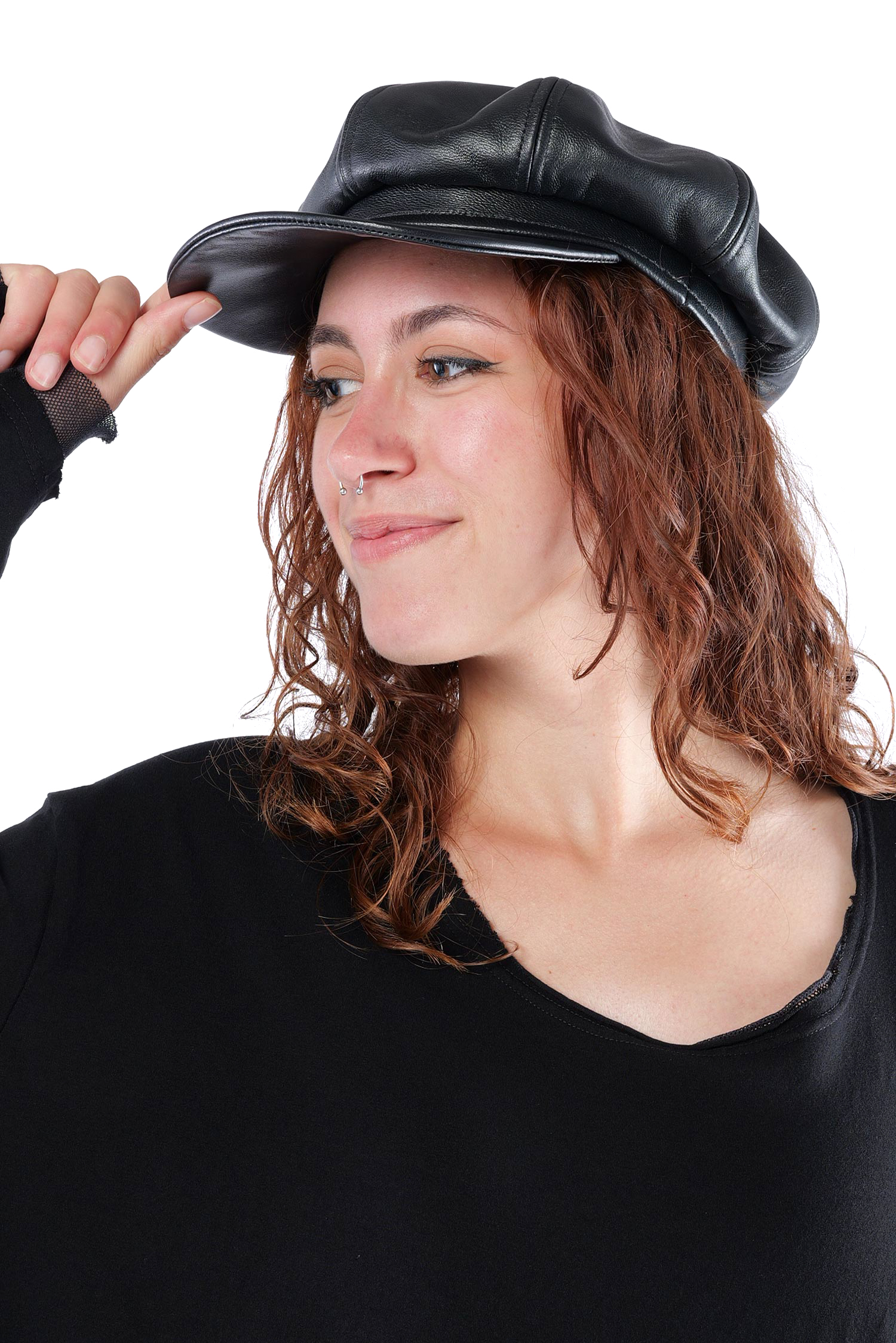 Balloon cap - Black - W5514