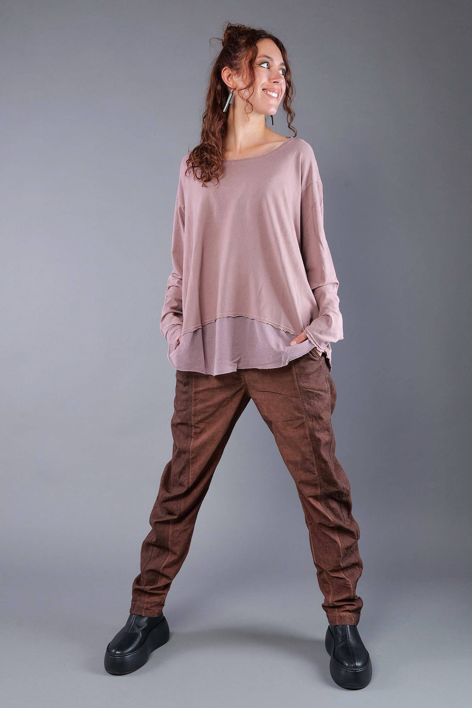 Shirt mit Tüll - Crystal - 2263510502