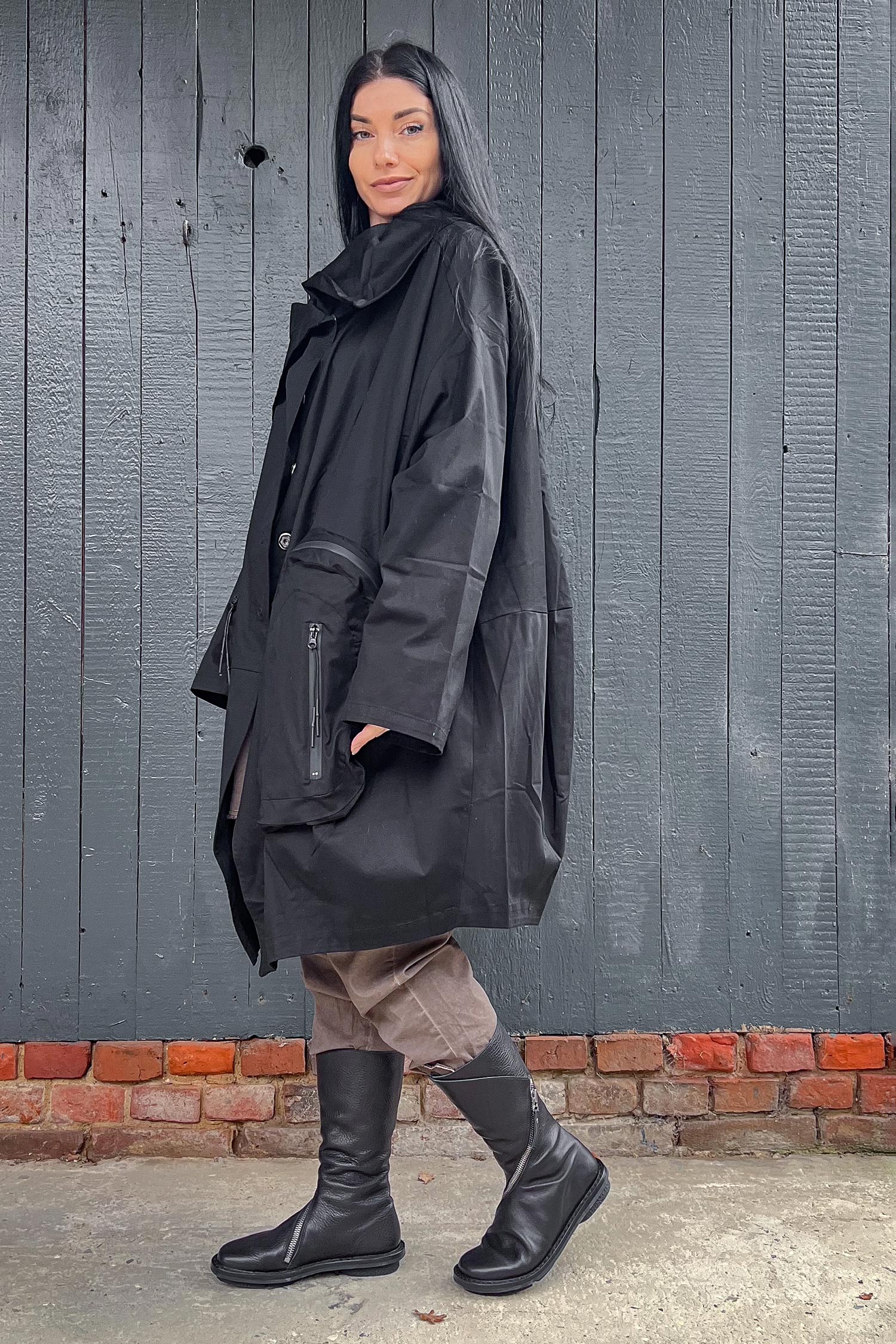 Leder Stiefel - Schwarz - Onion