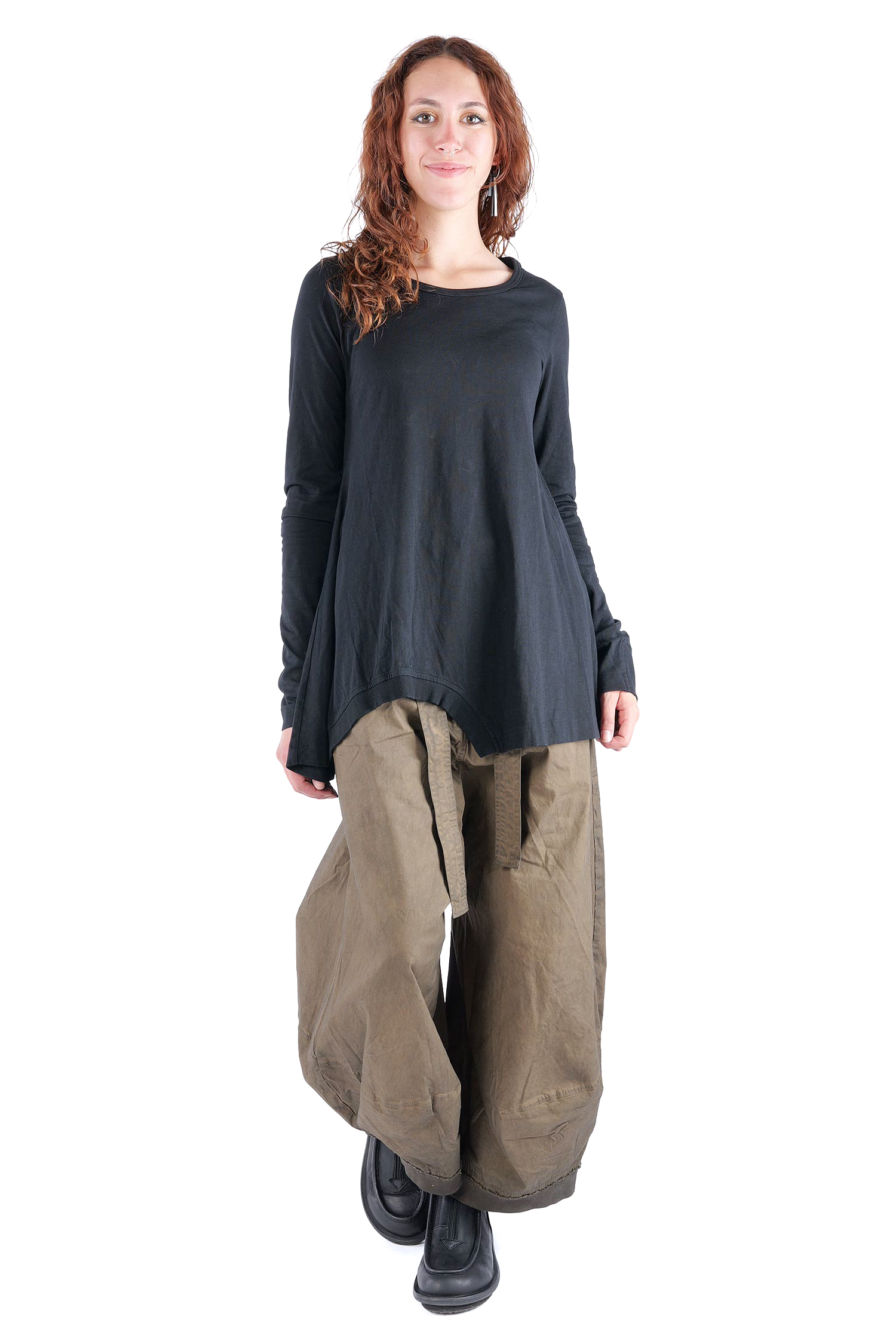 A-Linien Pullover - Schwarz - 2263640512