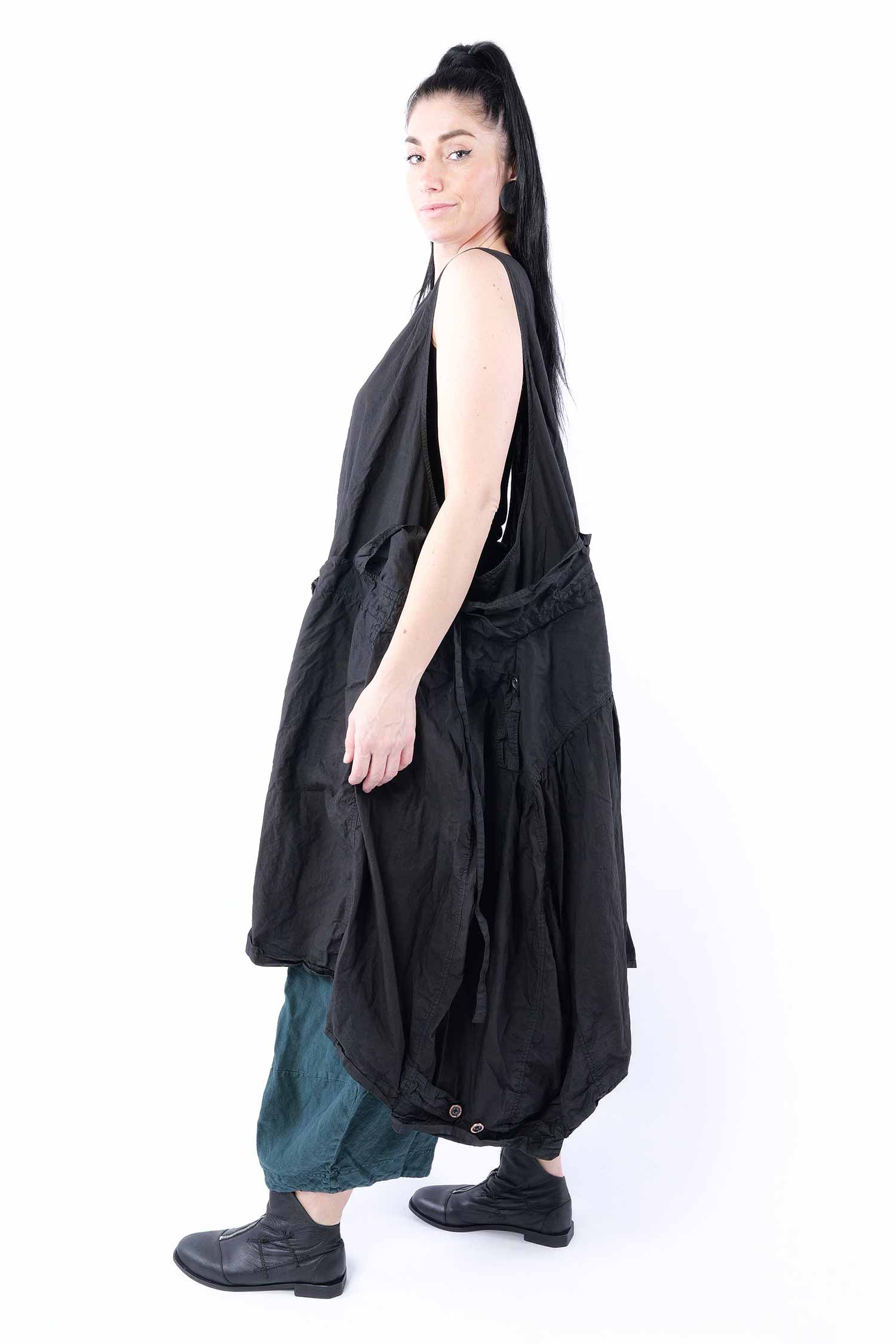 Ausgefallenes Kleid - Black gloss - 1262530917