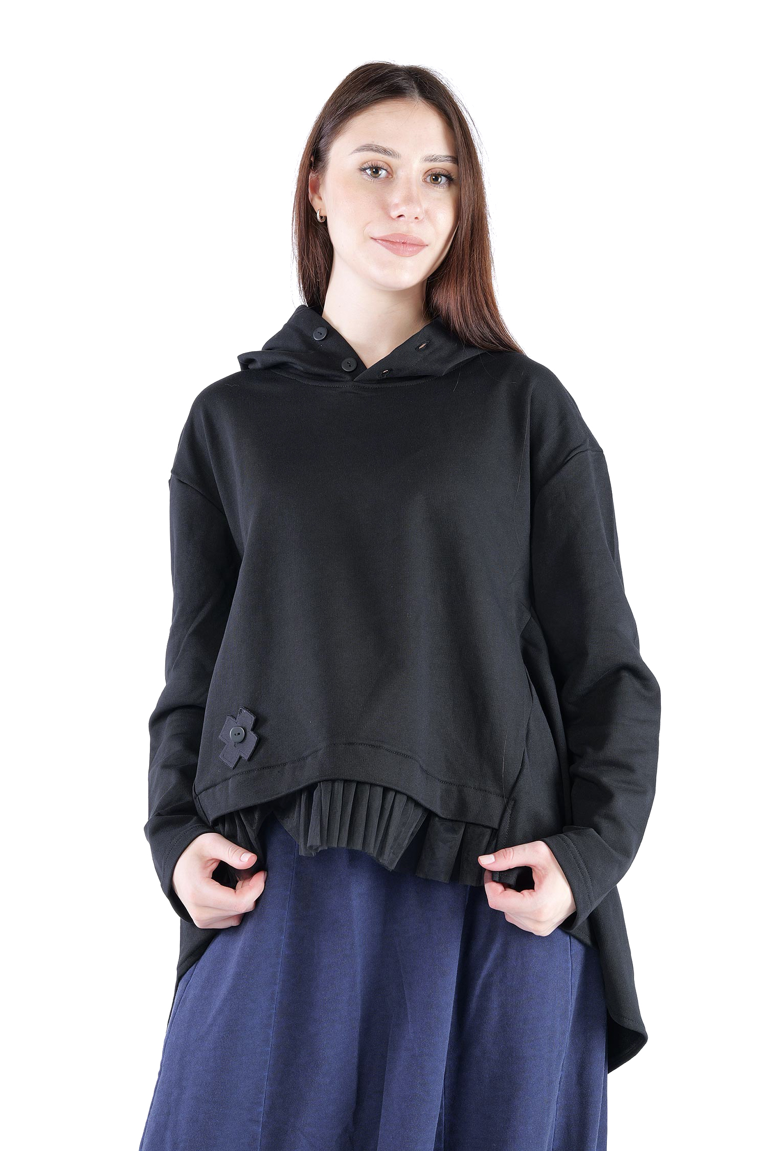 Sweat pullover - Black - 2128