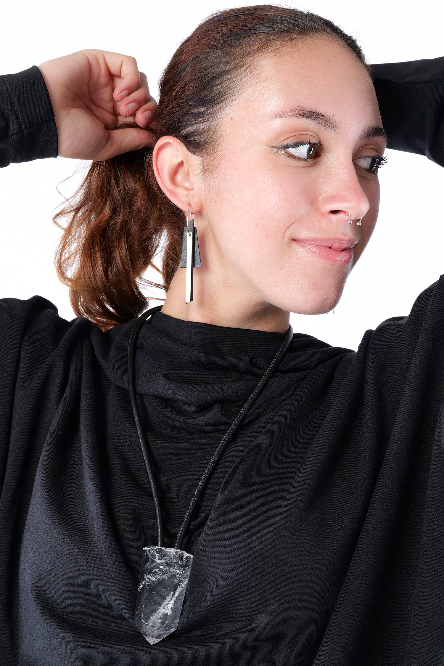 Rock crystal necklace - DG101