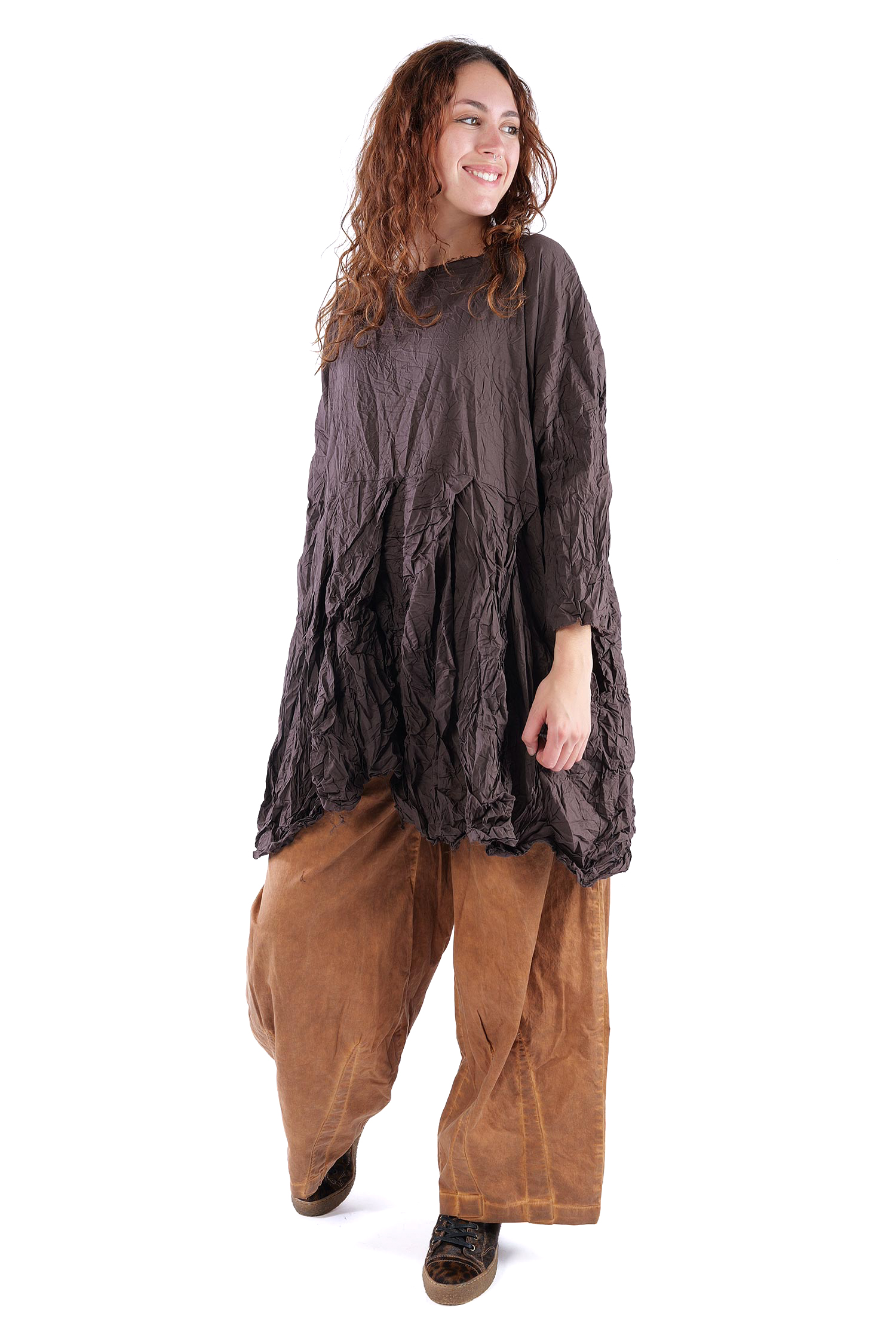 Crinkled tunic - Ritter - Slowgold