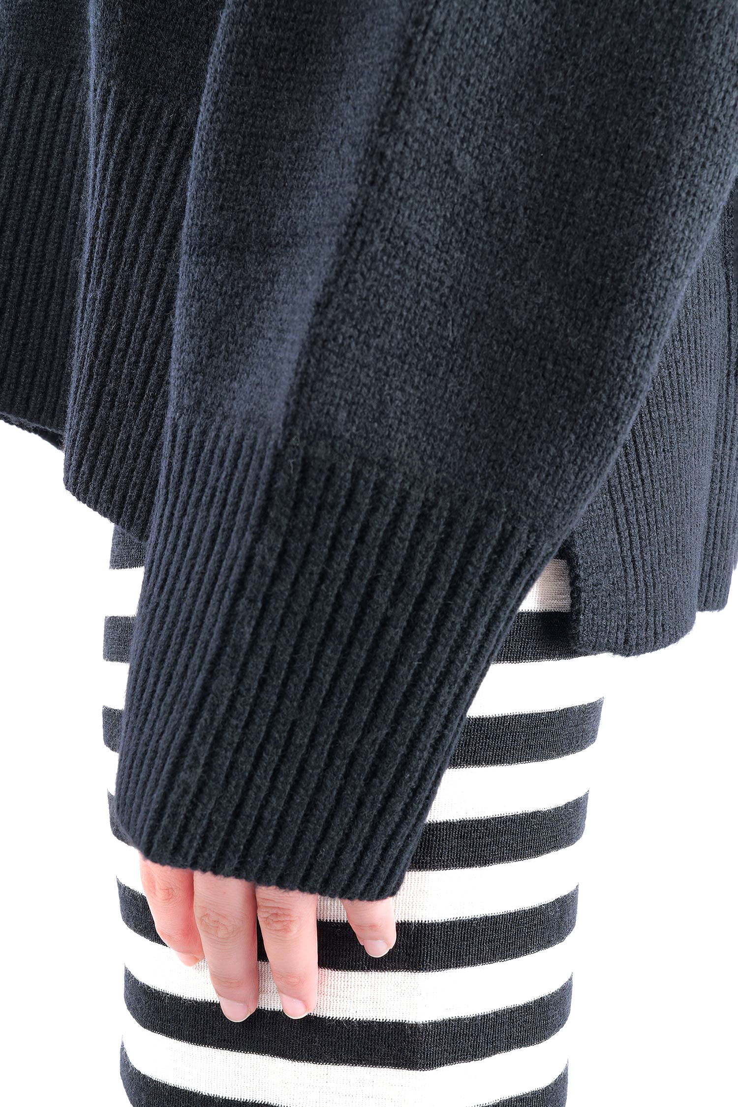 Kaschmir Pullover - Schwarz - 2465
