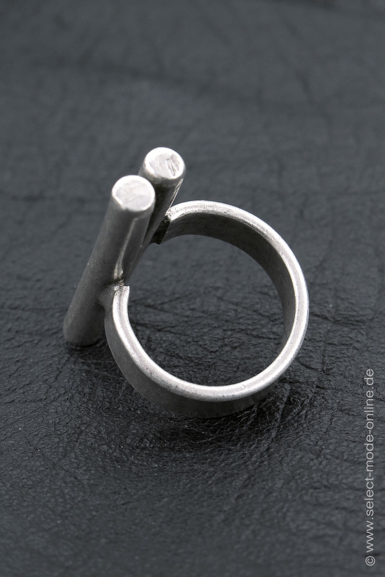 Skin Machine Silver ring Double Line Ring I SELECT mode online