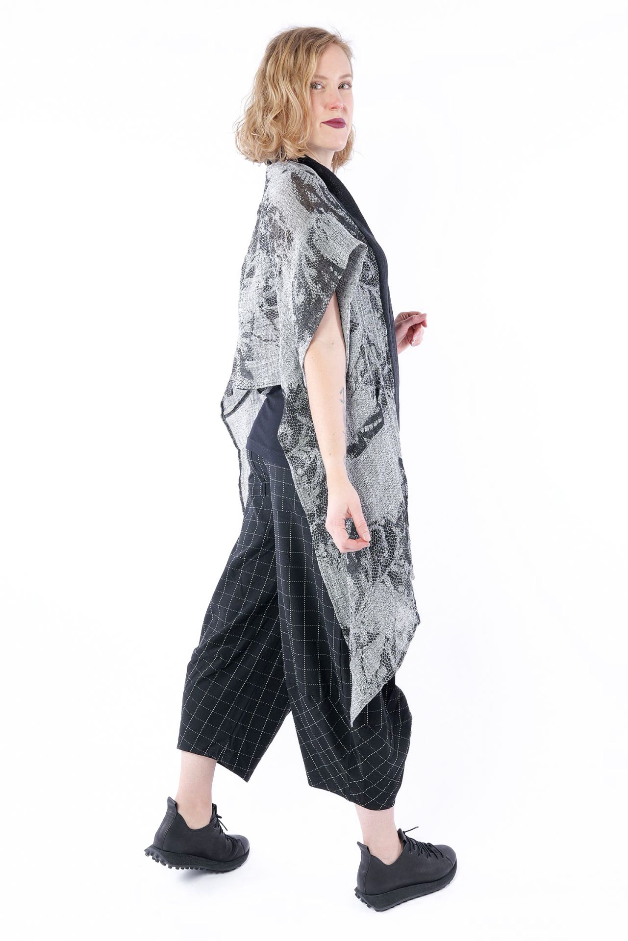 Igor Textured linen vest - Original - SS26-52
