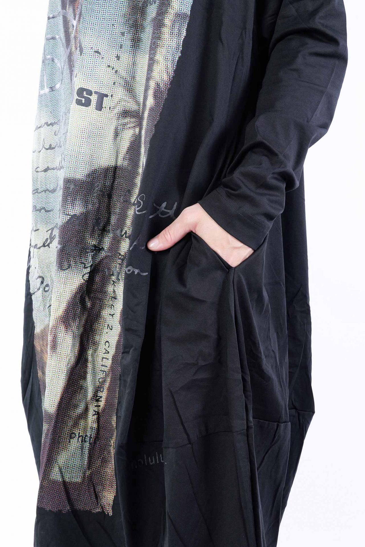 Robe / Top Oversize Gris Rundholz Dip - Taille M, Coupe Asymétrique | Neuf Avec étiquettes