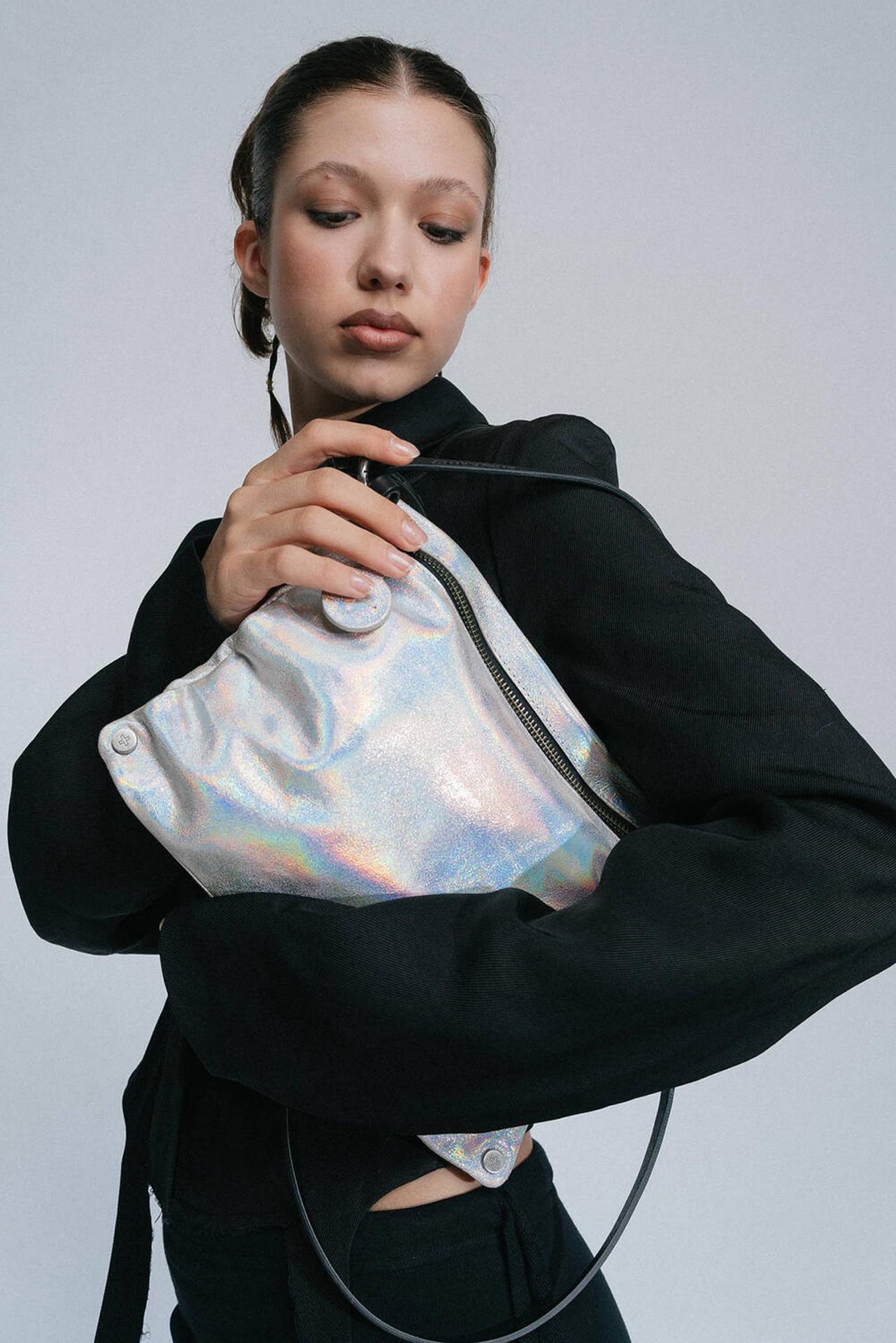 Ina Kent Leder Tasche - Rainbow Ice - MOONLIT ed.1 I SELECT